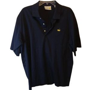 Vintage Augusta National Golf‎ Club The Mastets Blue Polo Golf Shirt
